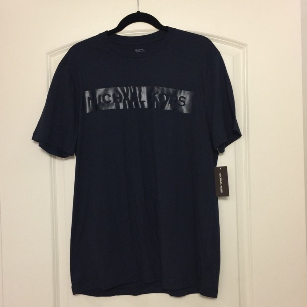 Michael Kors Men’s Graphic-Print Logo T-Shirt